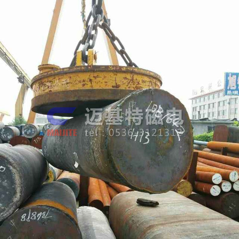 MW03系列吊運鋼坯、板坯用和翻轉(zhuǎn)板坯用起重電磁鐵